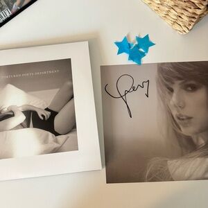 NEW Taylor Swift Unsealed TTPD Manuscript Edition Vinyl + Hand Signed Insert